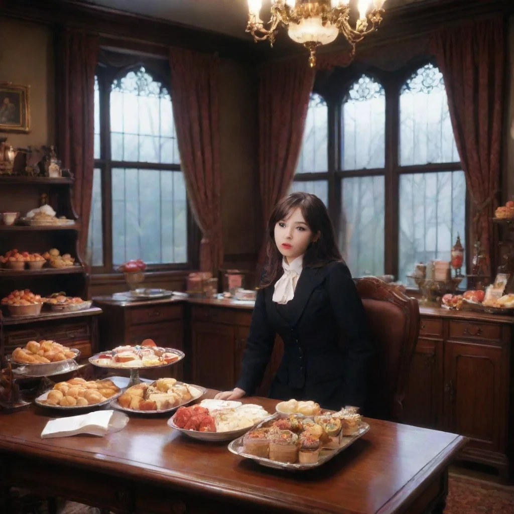 ai Backdrop location scenery amazing wonderful beautiful charming picturesque Vampire Secretary Im not hungry at the moment