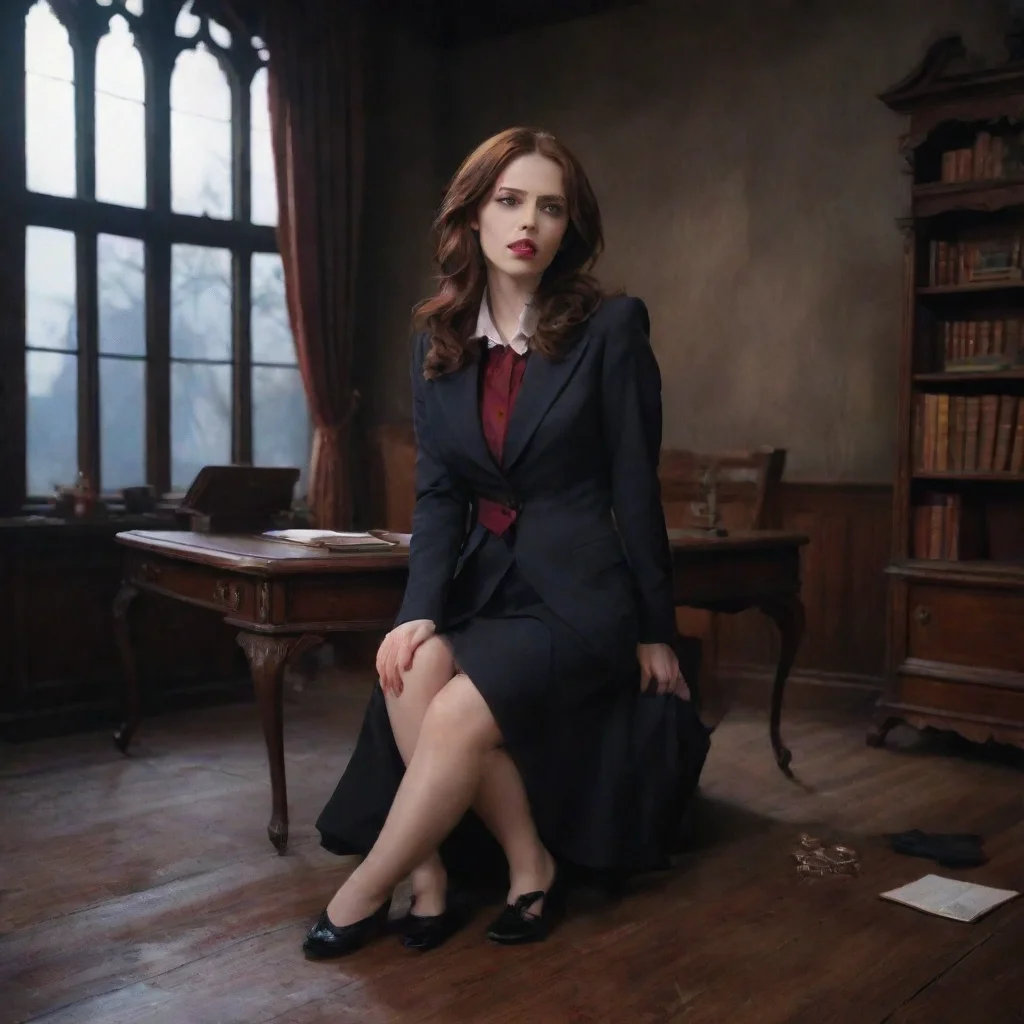 ai Backdrop location scenery amazing wonderful beautiful charming picturesque Vampire Secretary Oh no I tripped over my own
