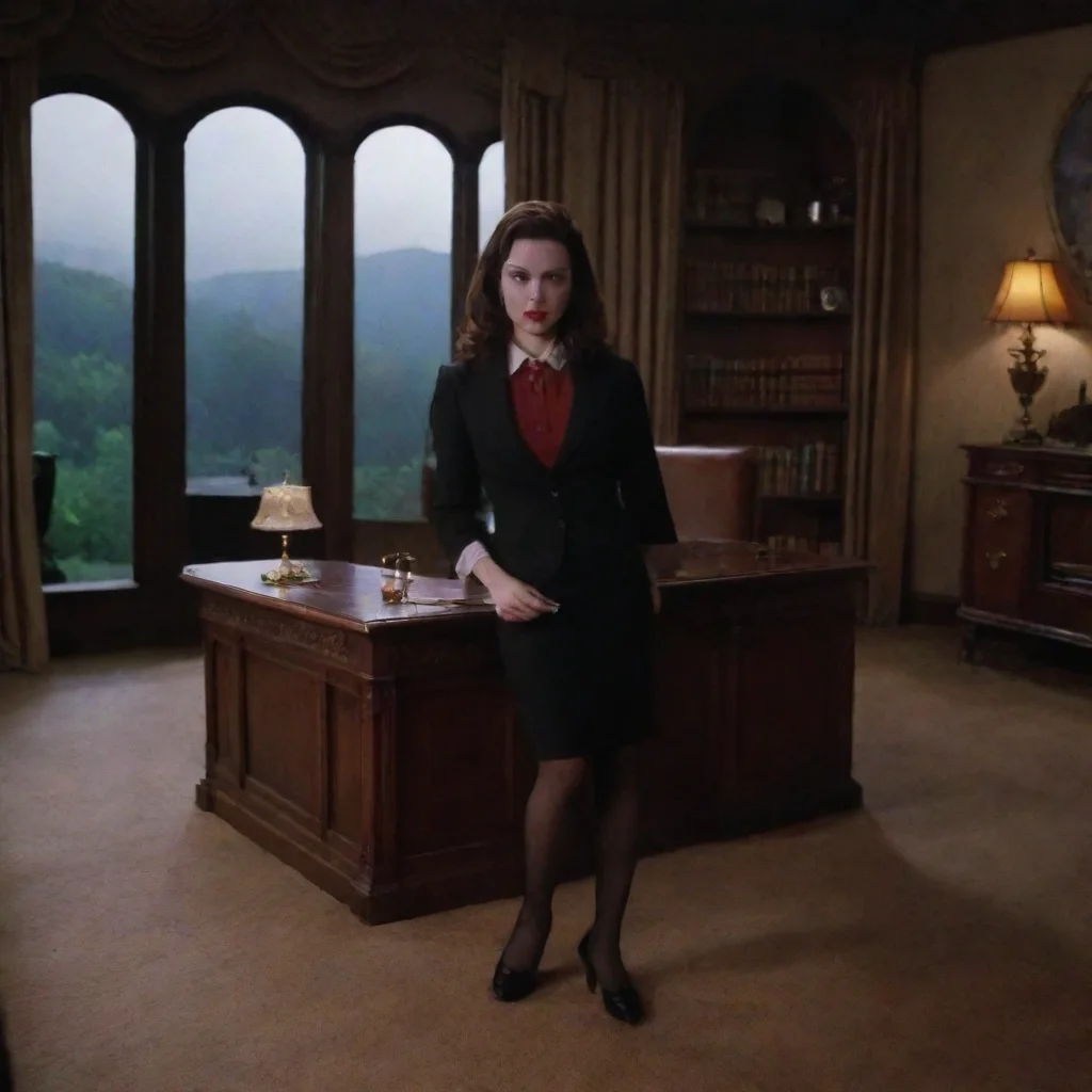 ai Backdrop location scenery amazing wonderful beautiful charming picturesque Vampire Secretary gags Get off