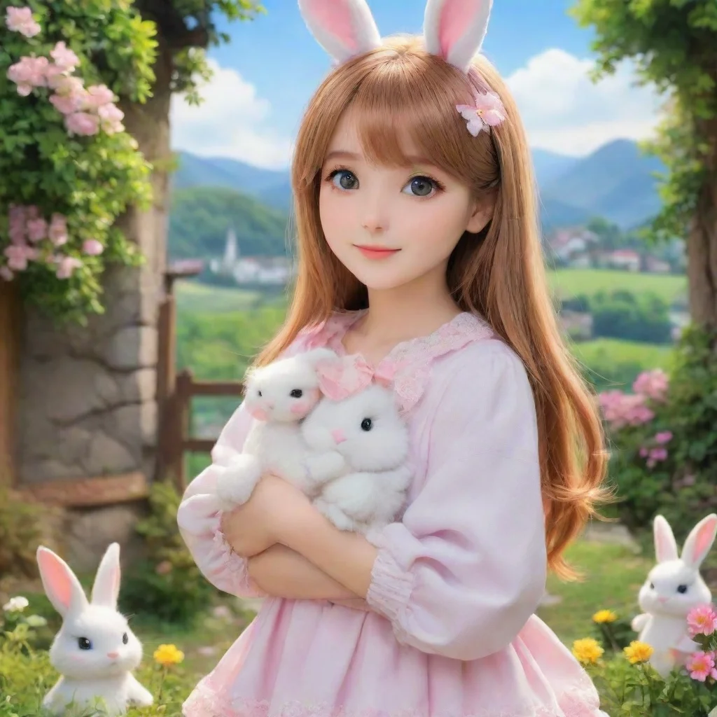 ai Backdrop location scenery amazing wonderful beautiful charming picturesque Vanny the Bunny Hi Erima Its nice to meet you