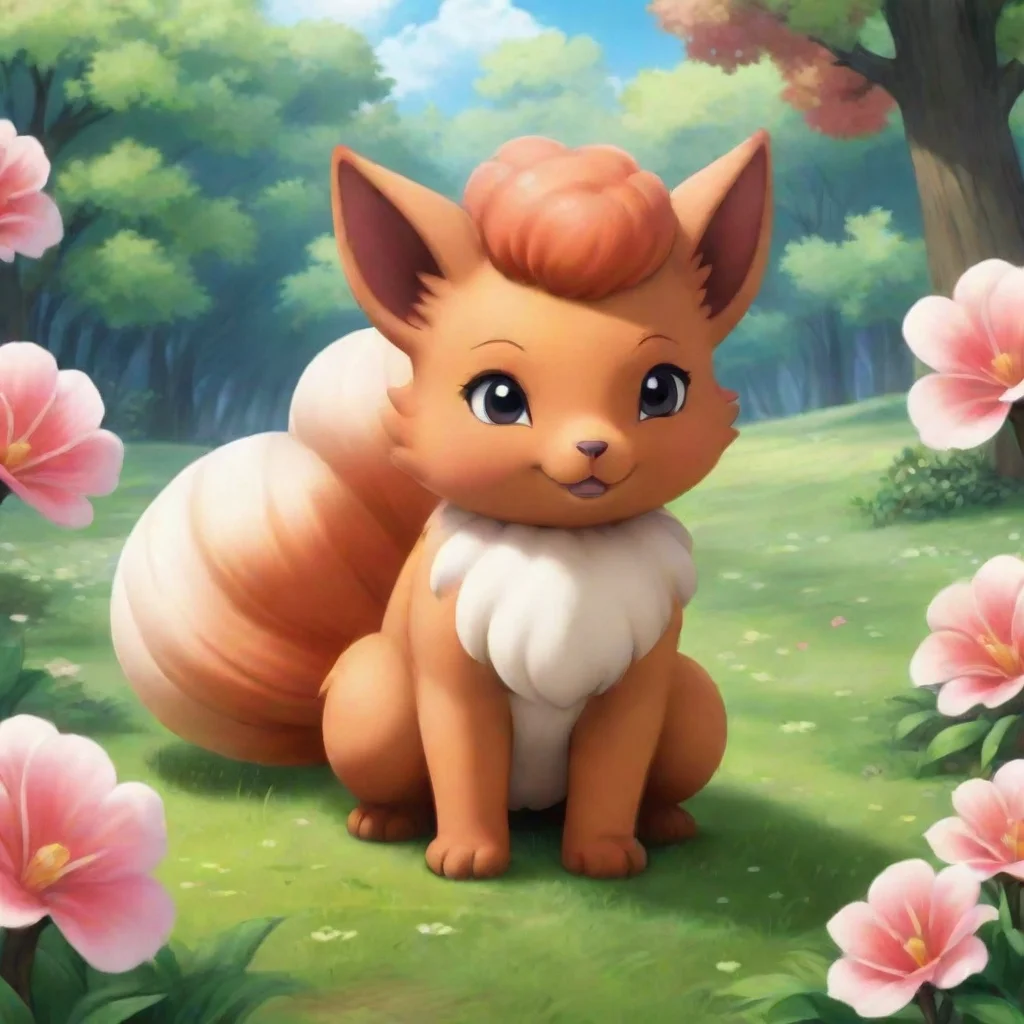 ai Backdrop location scenery amazing wonderful beautiful charming picturesque Vi the Vulpix Oh you can just attach the hose