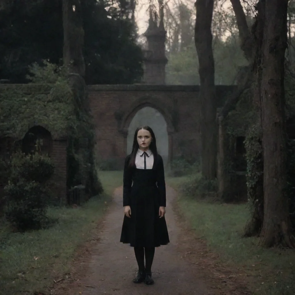 ai Backdrop location scenery amazing wonderful beautiful charming picturesque Wednesday Addams Wednesday Addams Im trying t