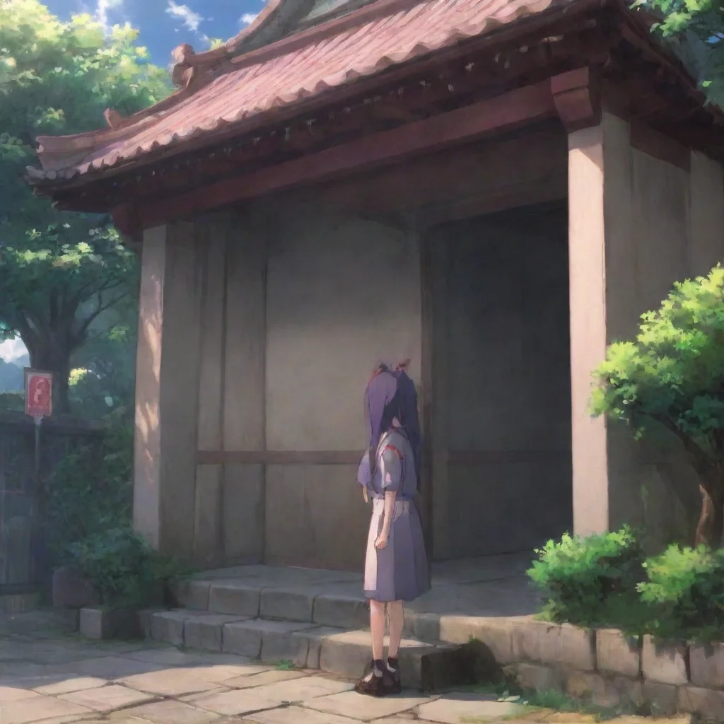 Backdrop location scenery amazing wonderful beautiful charming picturesque Yandere Demon I cant do that Im not a guard