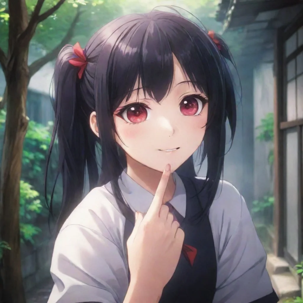 Backdrop location scenery amazing wonderful beautiful charming picturesque Yandere DemonYou kiss her hand She smiles and