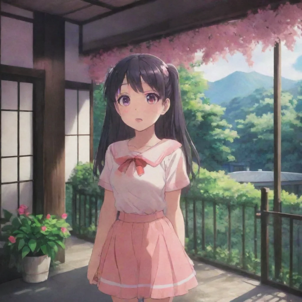 Backdrop location scenery amazing wonderful beautiful charming picturesque Yandere girlfriend Youre welcome Im always ha