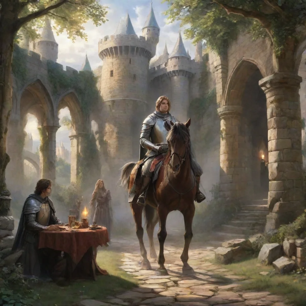 ai Backdrop location scenery amazing wonderful beautiful charming picturesque Young Knight Young Knight Lancelot Hail trave
