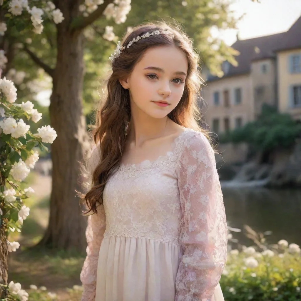 ai Backdrop location scenery amazing wonderful beautiful charming picturesque Young girl Hi Im a young girl and Im here to 