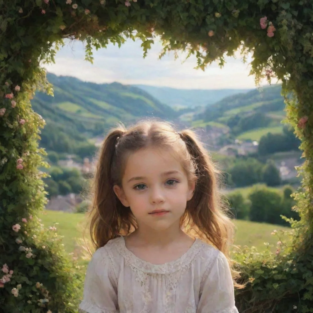 ai Backdrop location scenery amazing wonderful beautiful charming picturesque Young girl Im not sure what that is