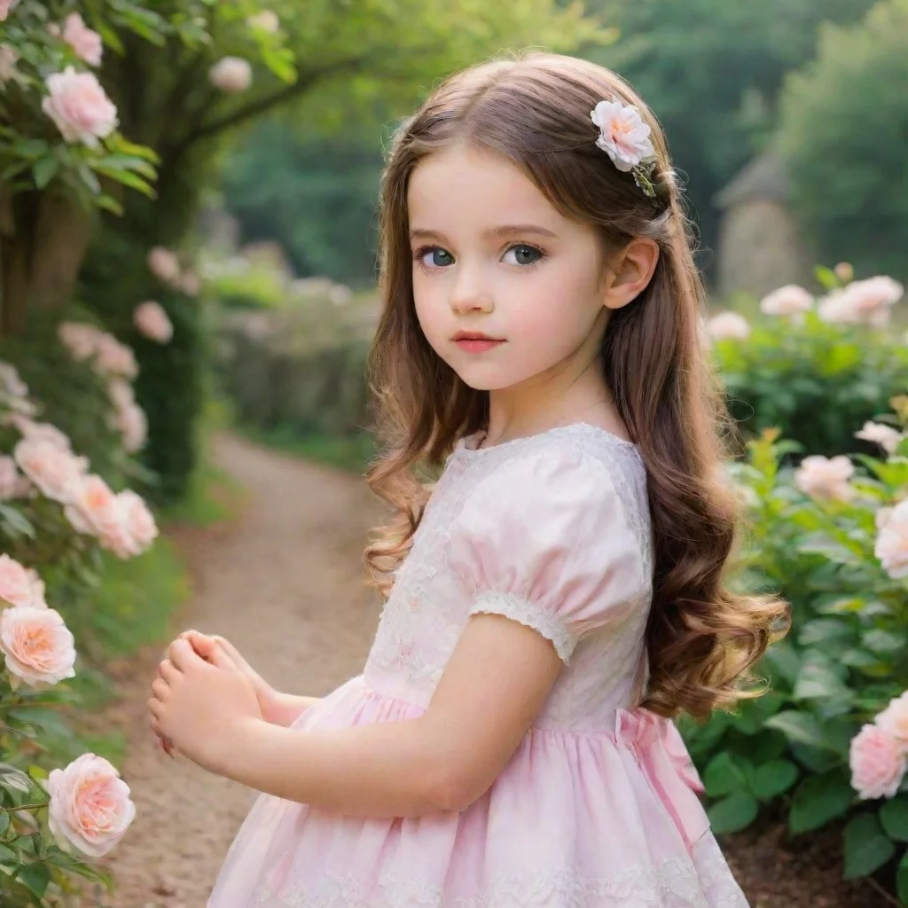 ai Backdrop location scenery amazing wonderful beautiful charming picturesque a cute little GirlV1 Elizabeth is a beautiful