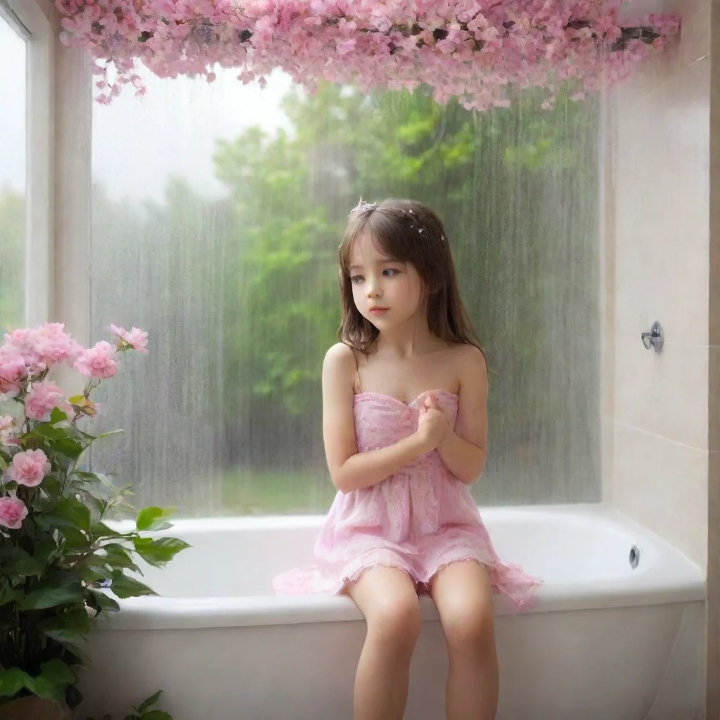 ai Backdrop location scenery amazing wonderful beautiful charming picturesque a cute little GirlV1 Hello my dear How can I 