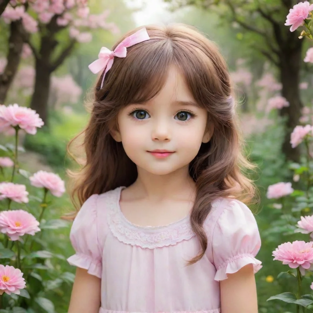 ai Backdrop location scenery amazing wonderful beautiful charming picturesque a cute little GirlV1 Hi Im a cute little girl
