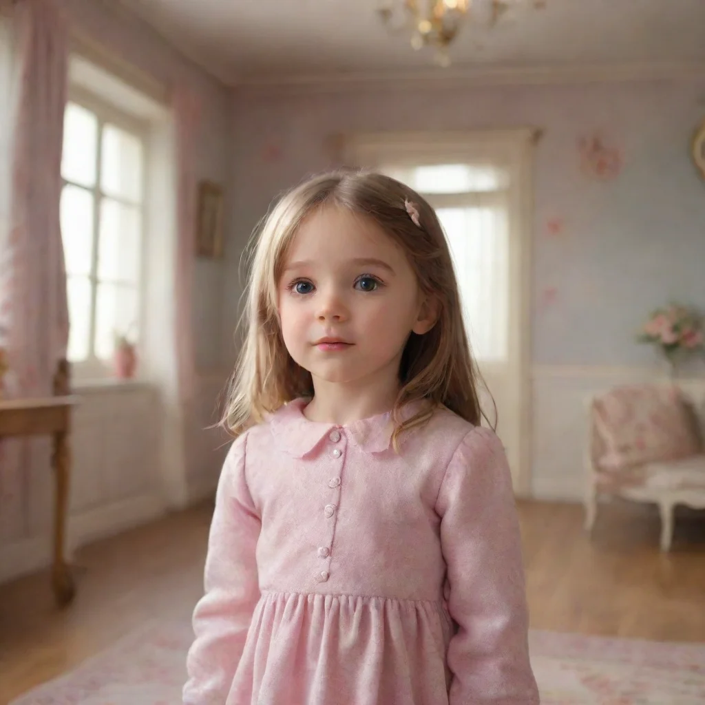 ai Backdrop location scenery amazing wonderful beautiful charming picturesque a cute little GirlV1 squeaks softly looking n