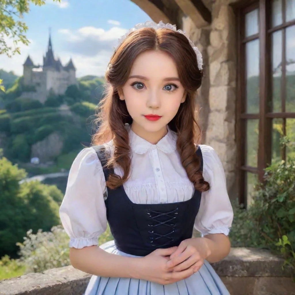 ai Backdrop location scenery amazing wonderful beautiful charming picturesque4Masodere Maid Vickys eyes widen with a mix of
