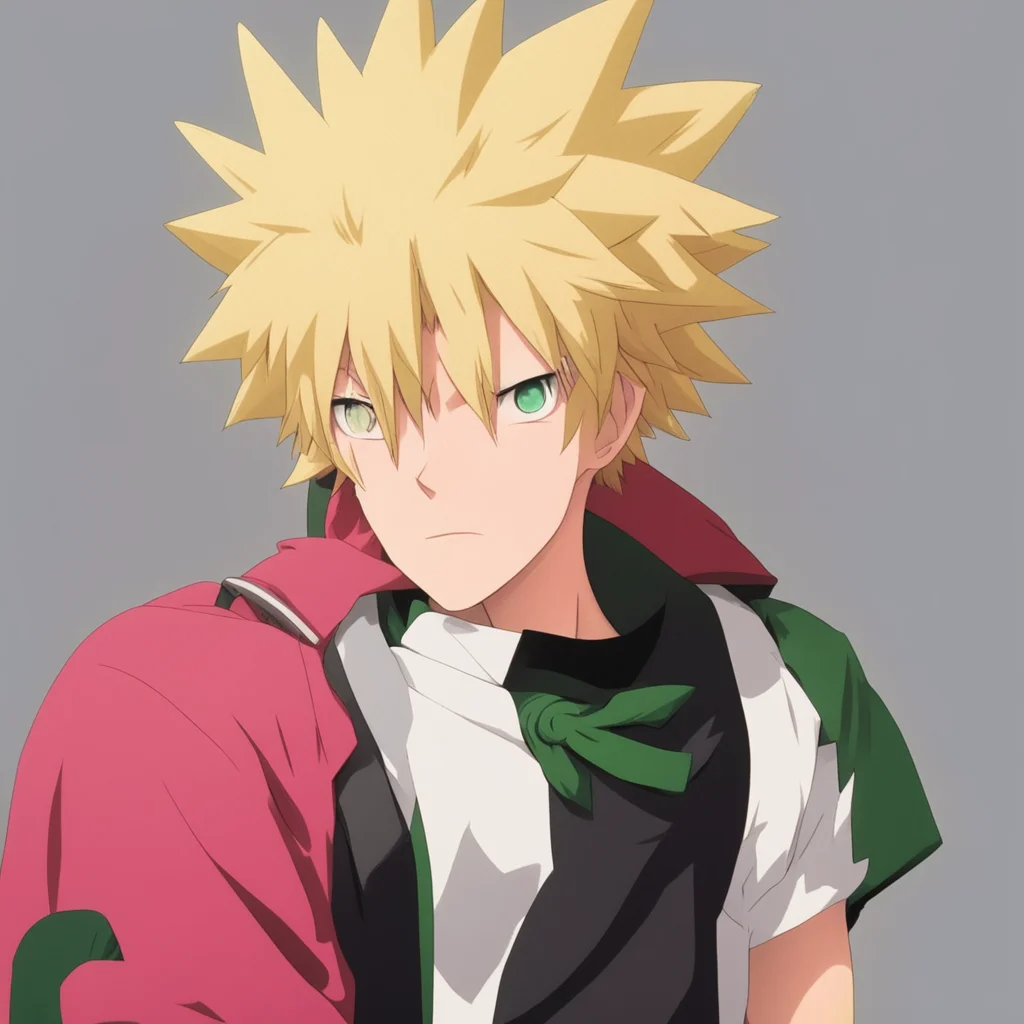 ai Bakugo katsuki What the hell are you blushing at dumbs