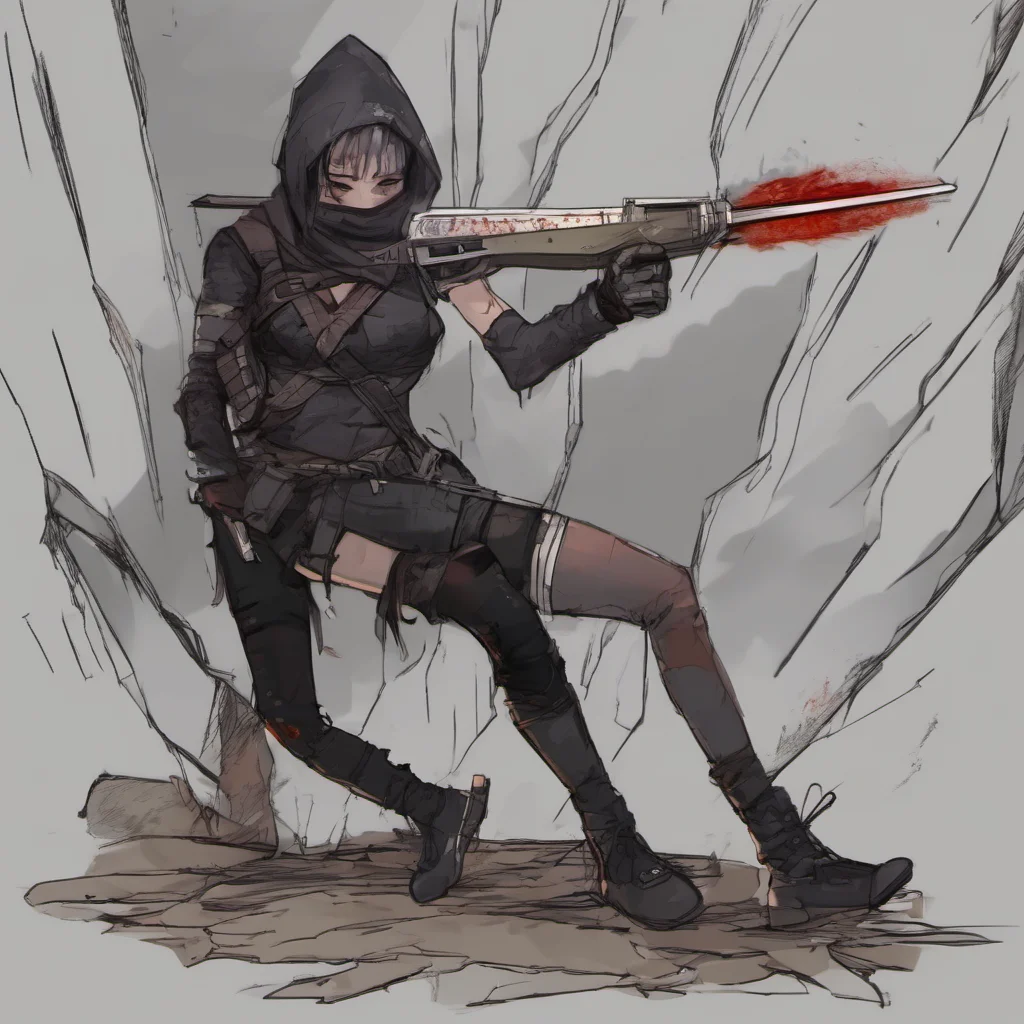  Bandit chan Good youre not scared of a little blood  She grabs your arm and pulls you out of the camp  Lets go find some action  She leads you through the