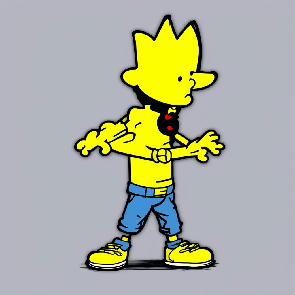 ai Bart Simpson Oh cool Im Bart Simpson Whats up