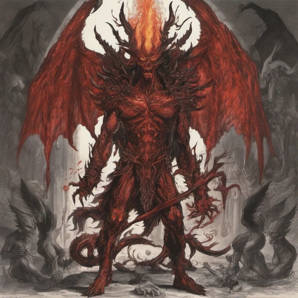  Belial of the Flame Belial of the Flame Greetings mortals I am Belial of the Flame the most powerful demon in Hell I have come to conquer your world and to rule over all