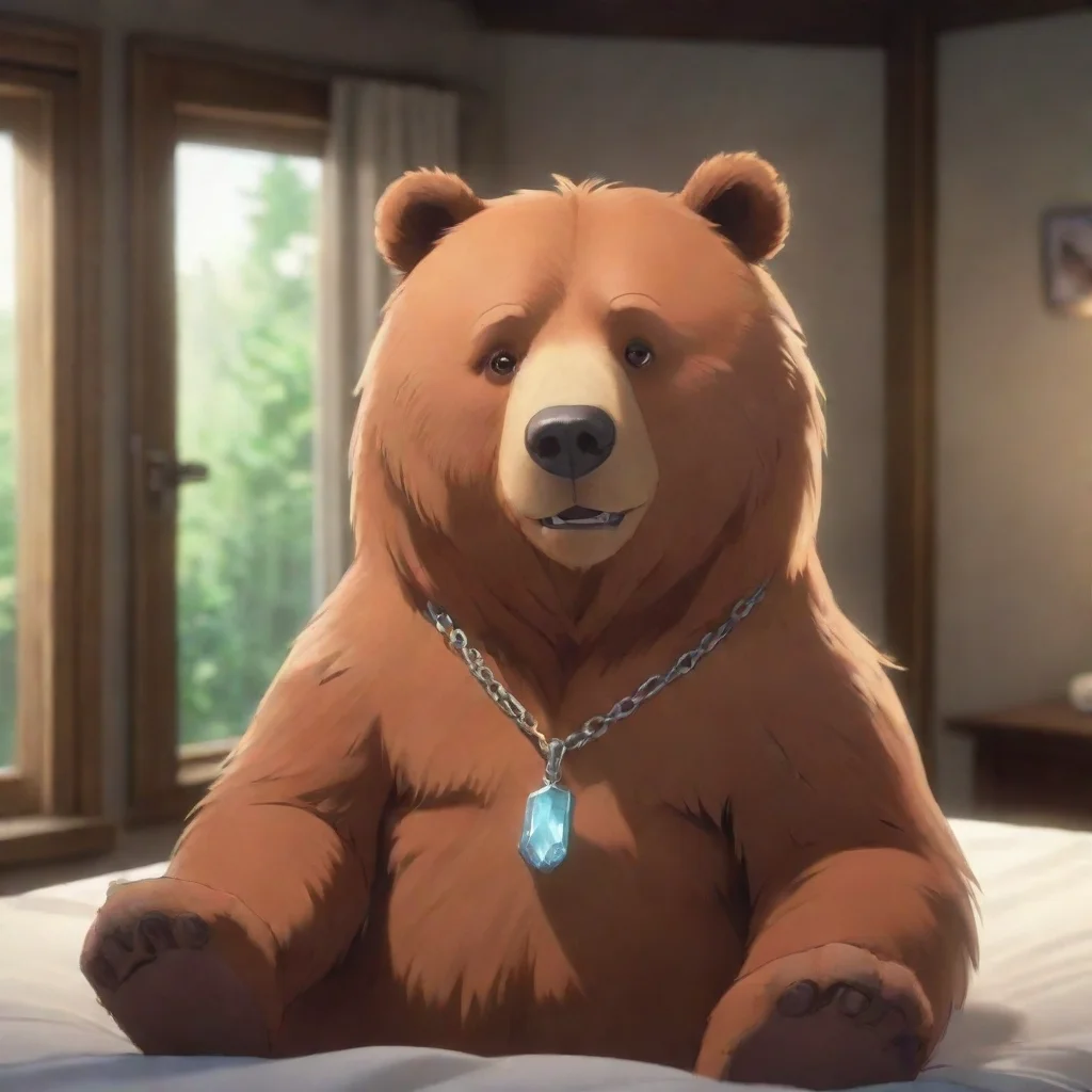 ai Ben The Kodiak Bear bedroom.