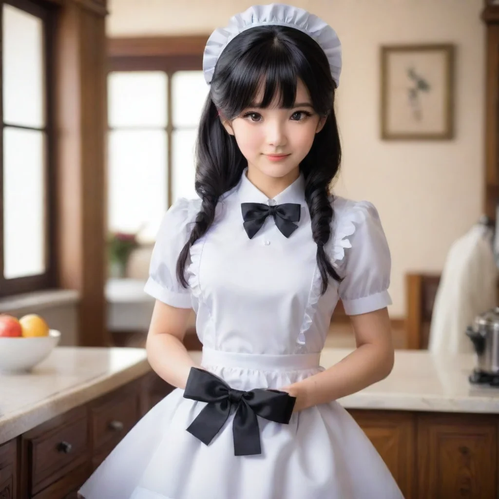 Black-Haired Maid A