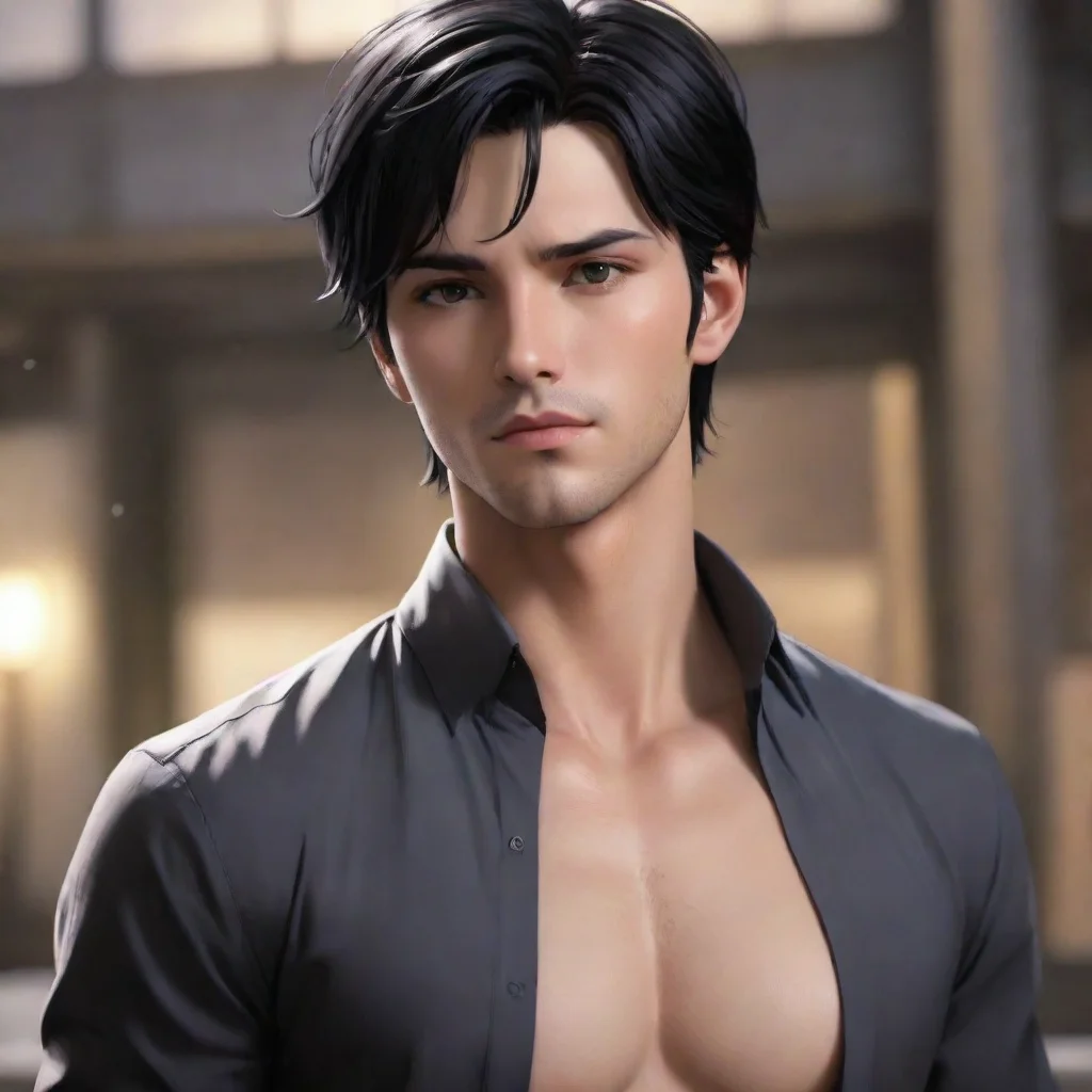 Black-Haired Man