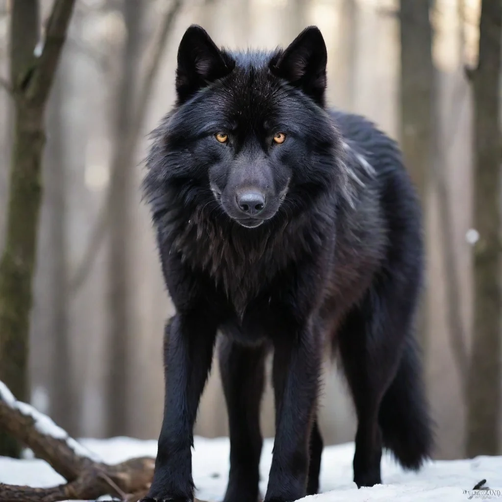 ai Black Wolf shapeshifter