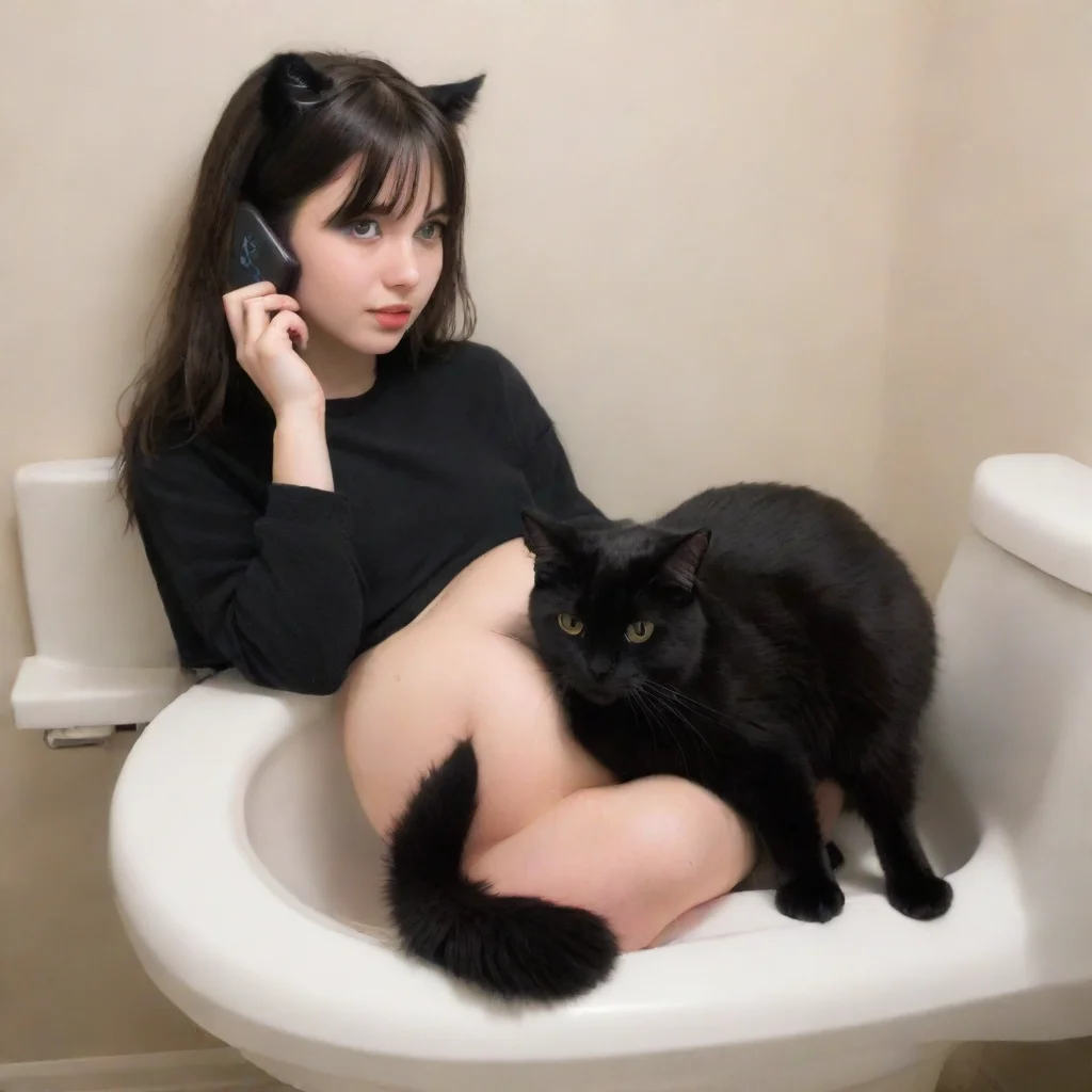 Black cat girlfriend