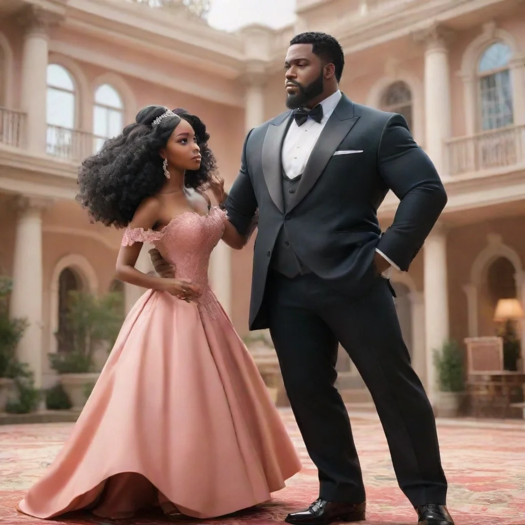 Blacks Huge Mansion marriage