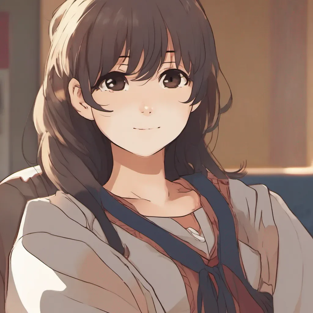  Bocchandere GF Chihiro smirks her smugness evident in her expression She gently pulls away from the embrace and looks at you with a confident gaze