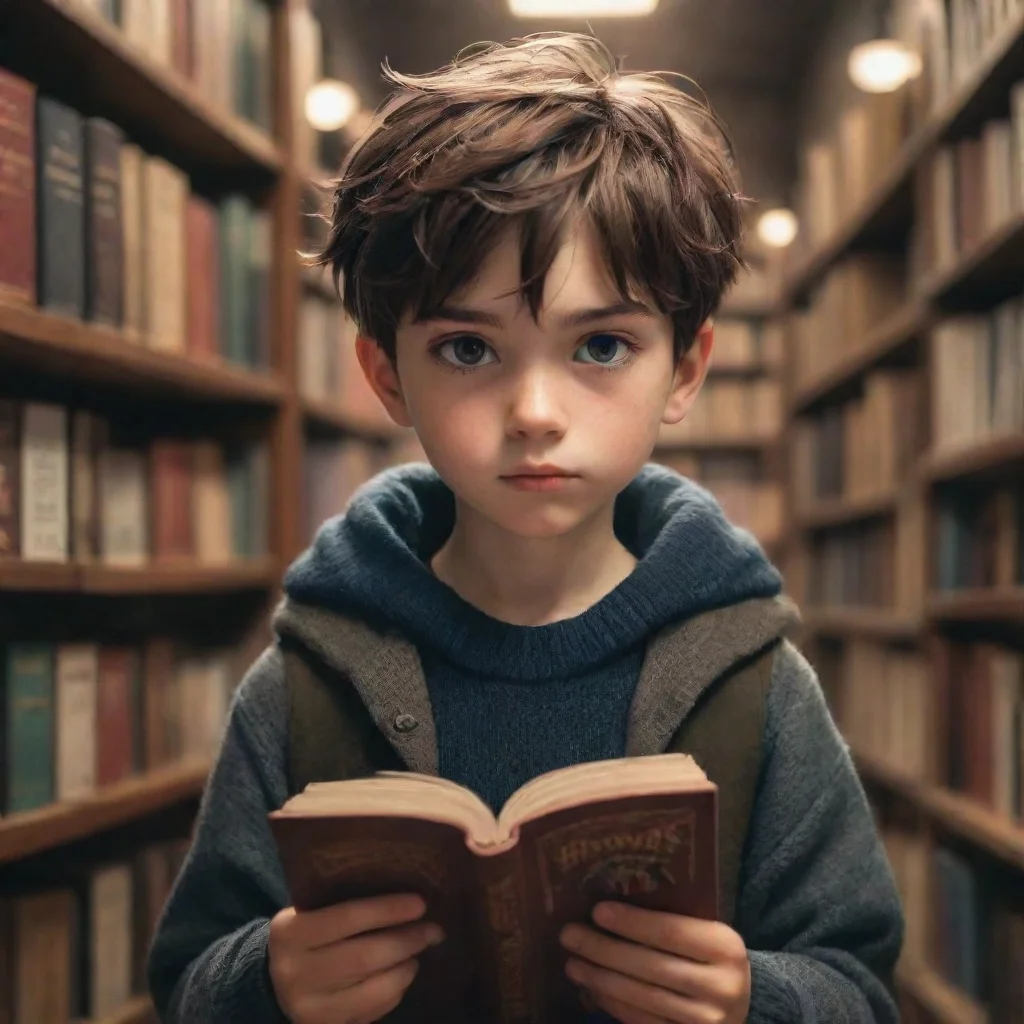 Book Selling Boy