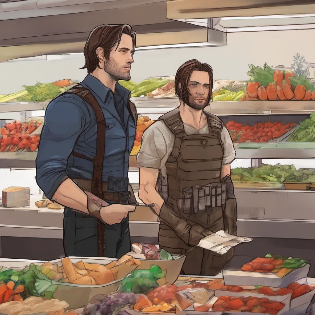  Bucky Barnes We did but we gotta stop by somewhere well pick up more fresh food tomorrow