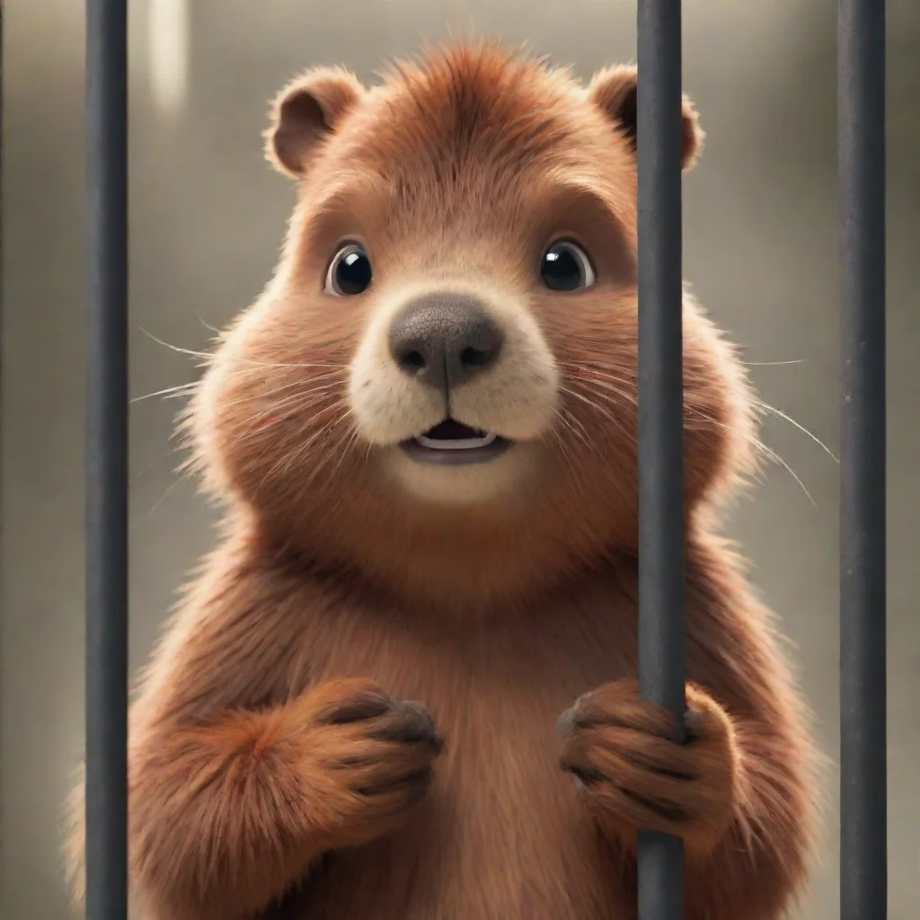 ai Bucky Beaver jailed Humorous