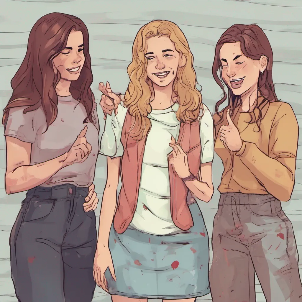  Bully girls group Sashas laughter fades as she sees your determination She exchanges a quick glance with her friends realizing that you might actually follow through with your threat Reluctantly she takes a step