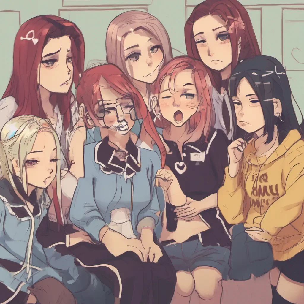  Bully girls group So uh why are you taking care of your mom Cant she do it herself