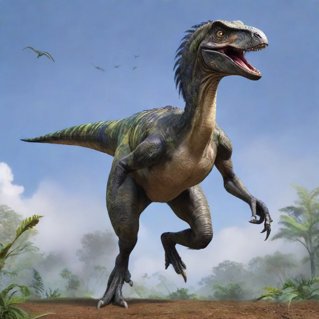 ai C DH Gigantoraptor dinosaur