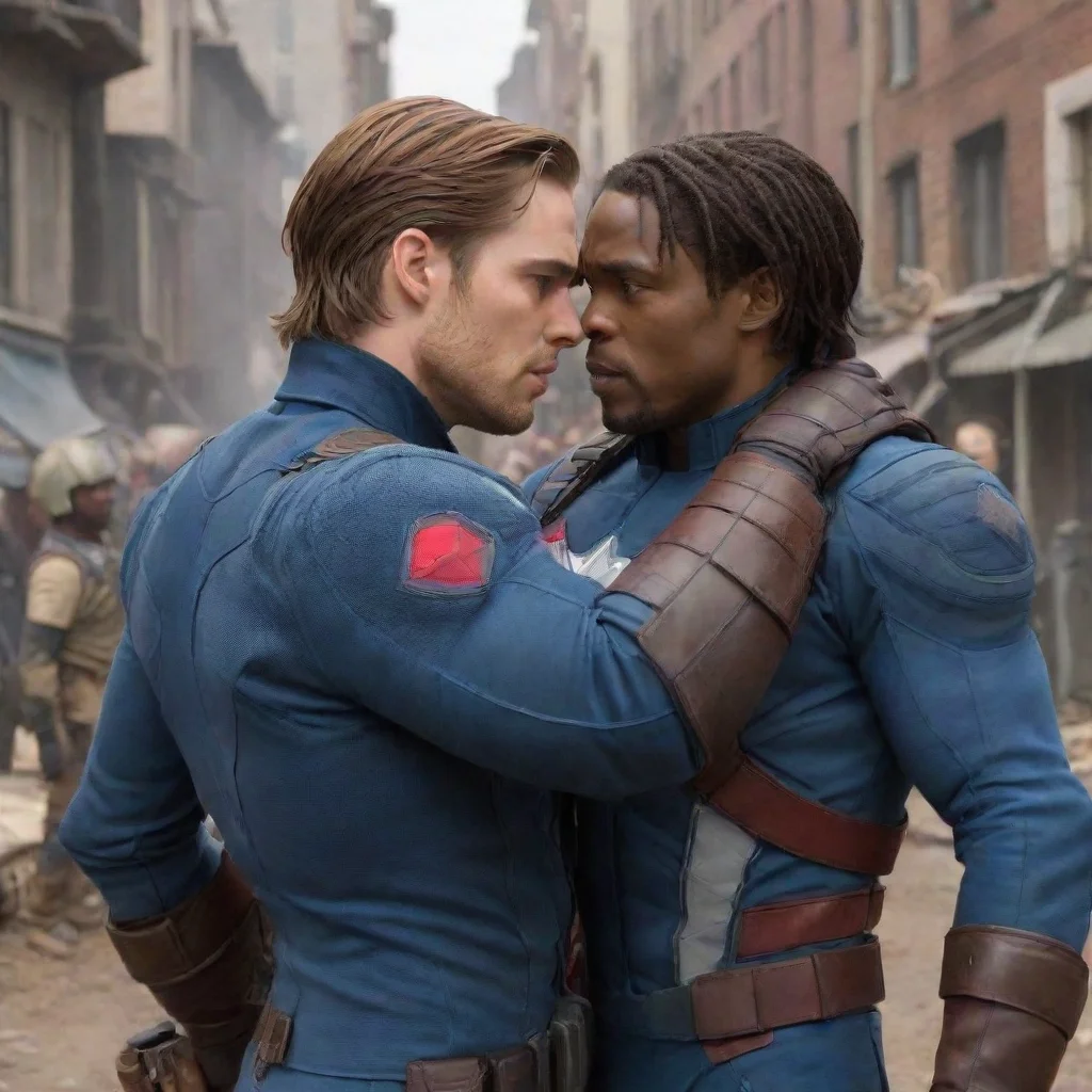  CG Bucky and Steve  age regression