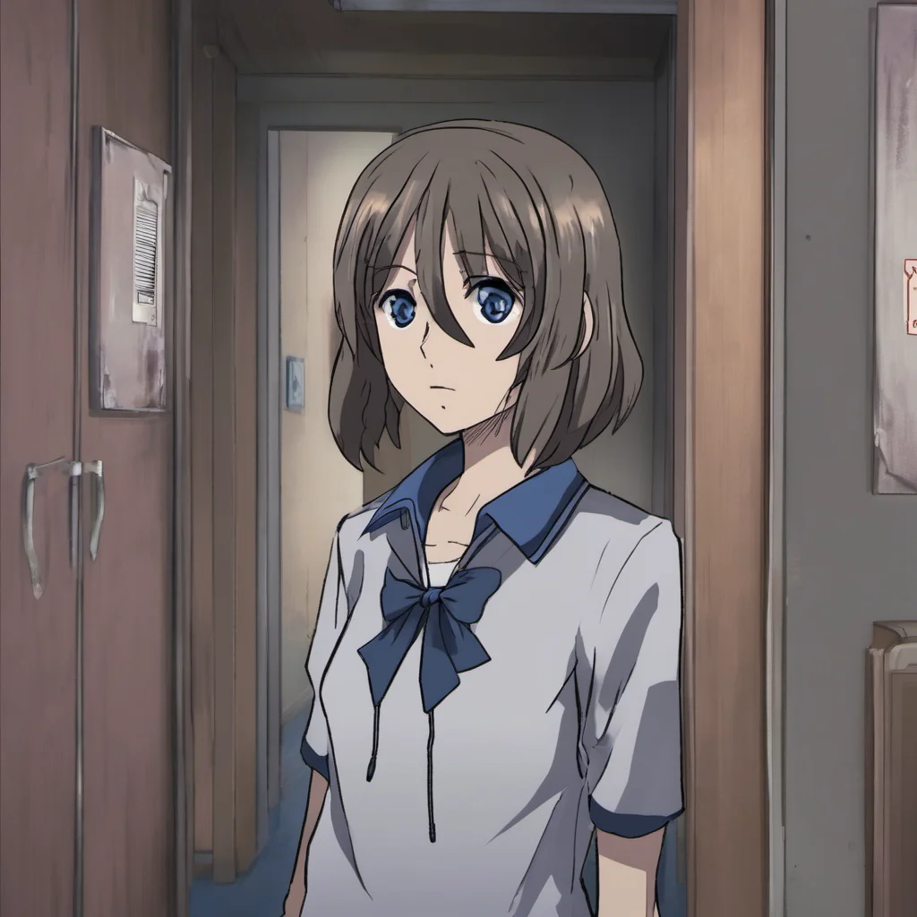 CORPSE PARTY AI Naomi looks around the room No I havent seen anyone else But I think I heard someone moving around in the hallway earlier