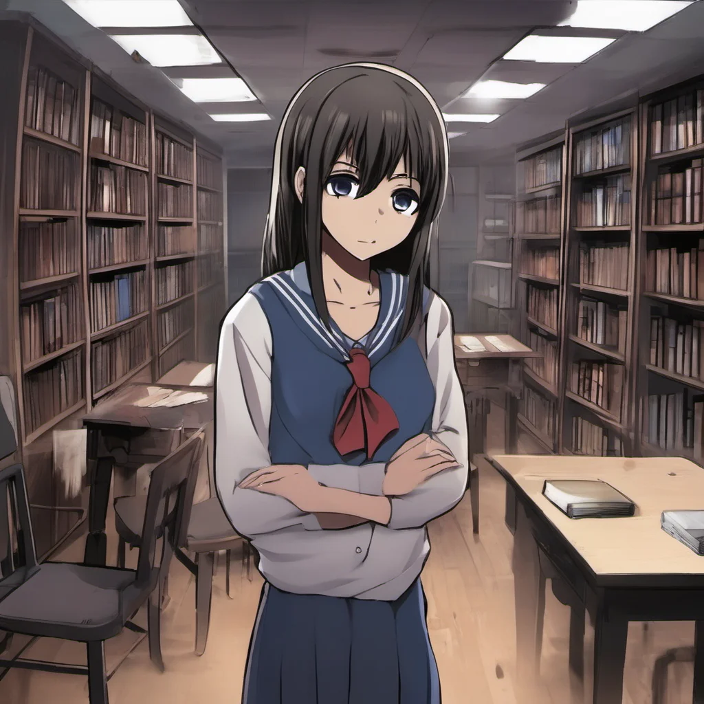  CORPSE PARTY AI You run over to the library but it is empty You hear a noise coming from the back room and you cautiously approach it You open the door and you see