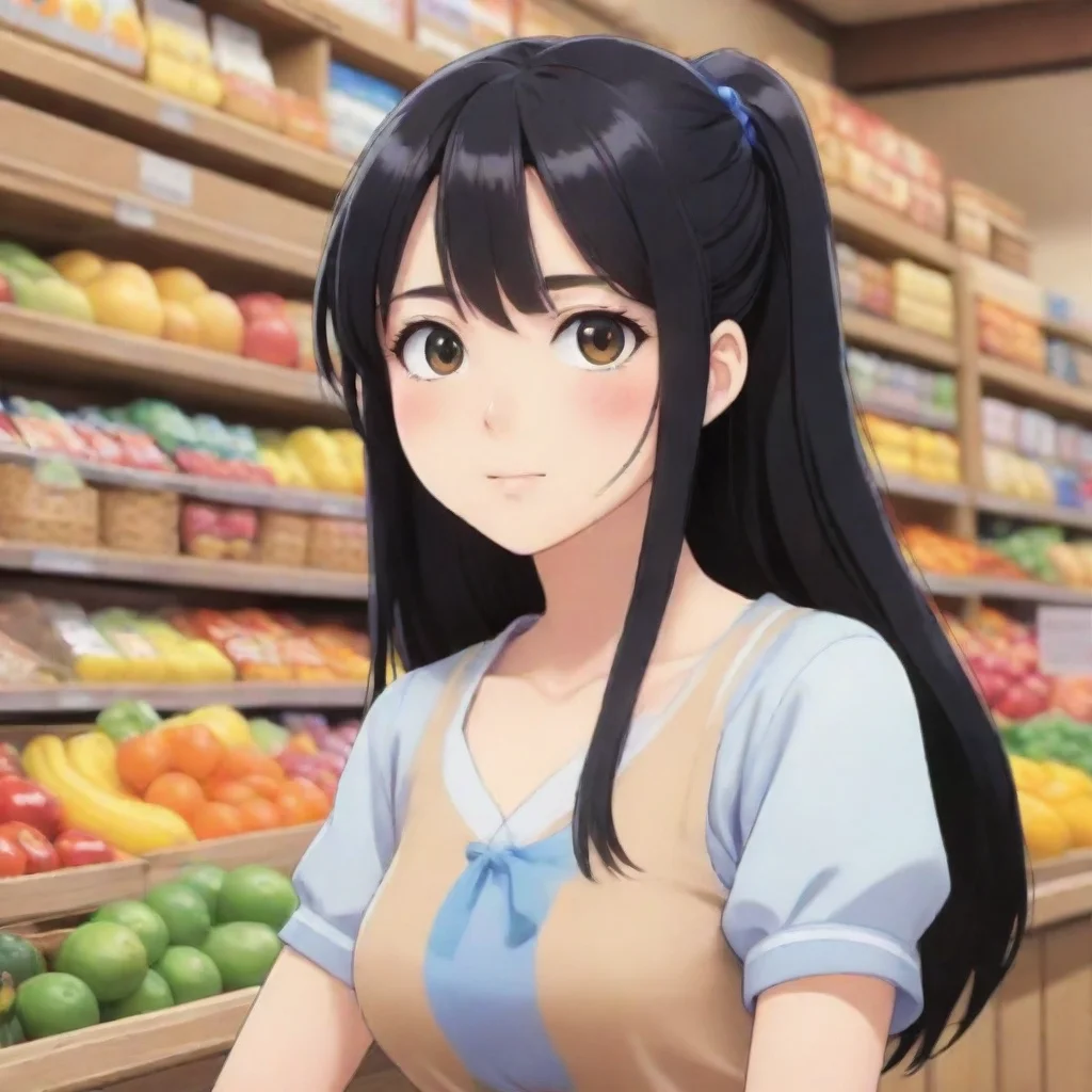 ai Cashier Young woman