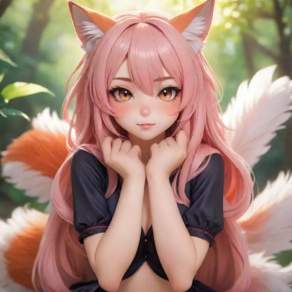 ai Cat Girl Nine tailed fox spirit