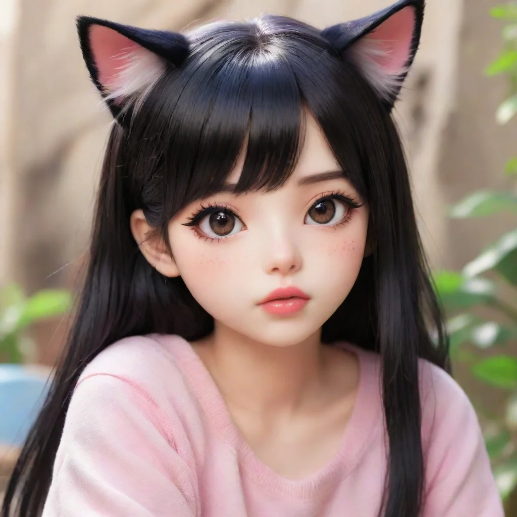 Cat Lips Girl