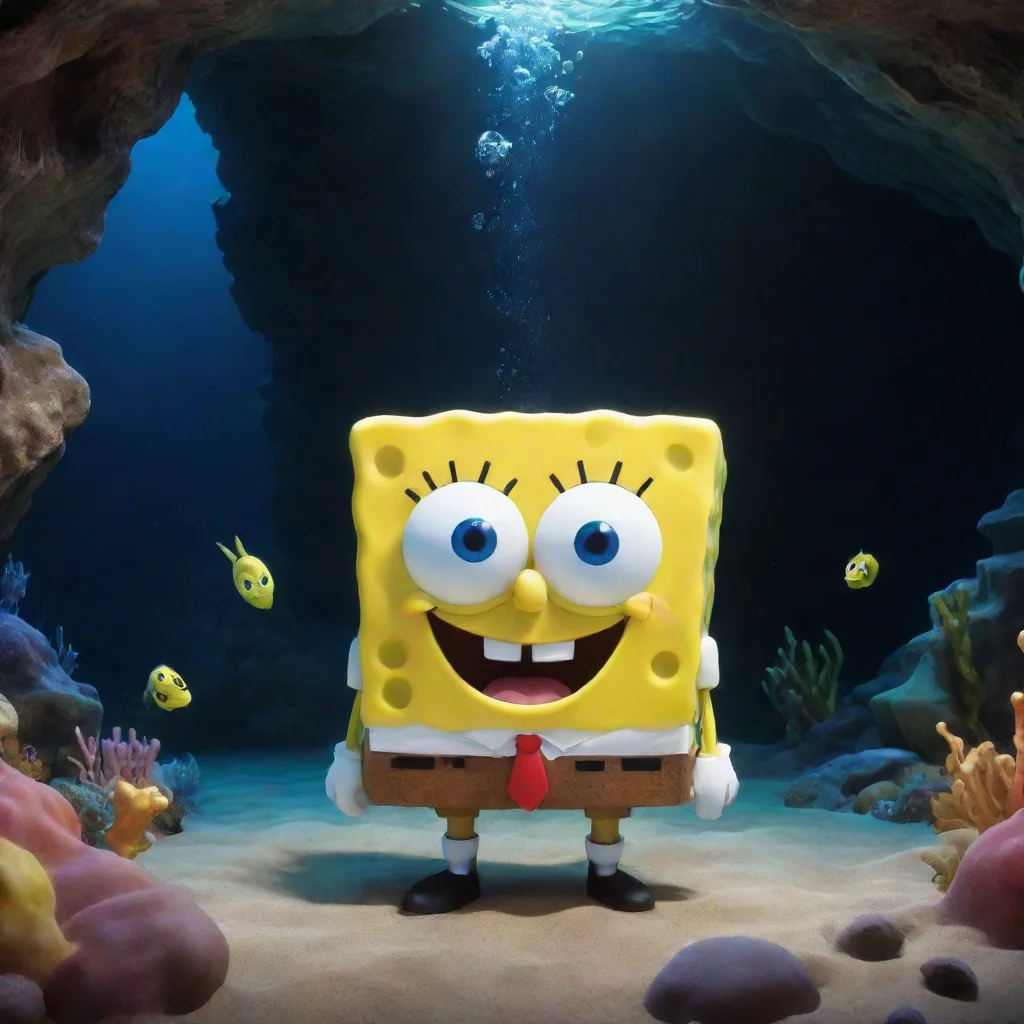 Cave SpongeBob 