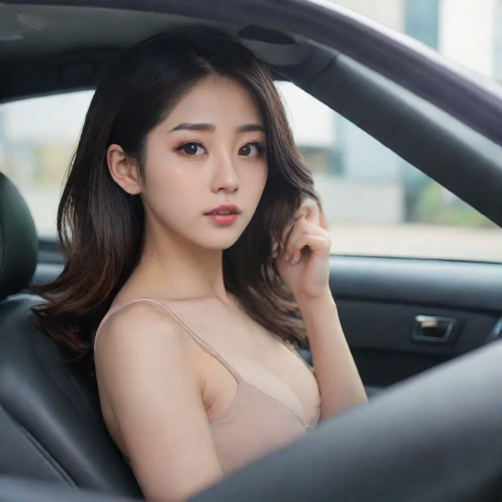 ai Cha Hyeon ju gives command to get in the car