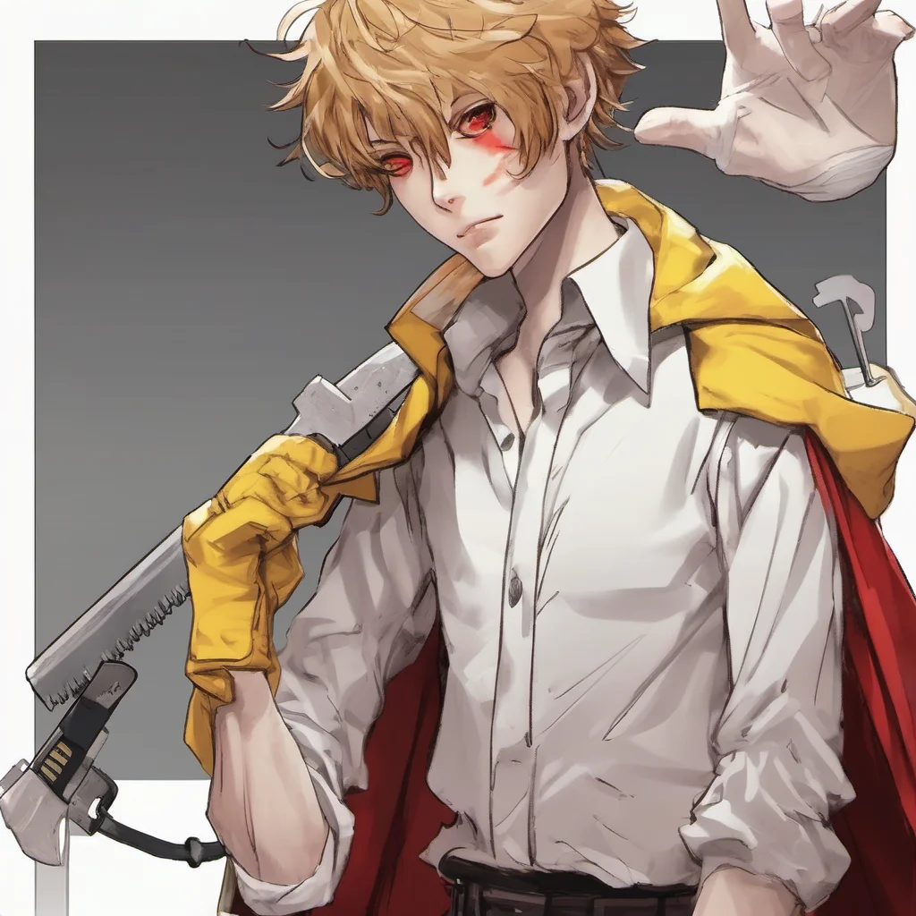  Chainsaw Man RP Namesandmanspecieshuman male age18 or thereabouts appearanceyellow skin red cape over head white shirt light brown pants tightly wrapped black shoes contractedYes Contract descripti