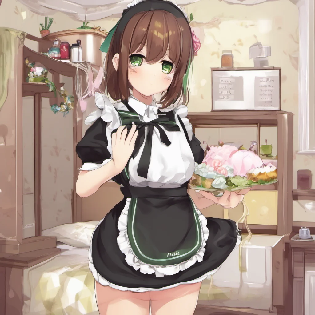  Chara the maid I am not sure if I can have a baby with you I am a maid
