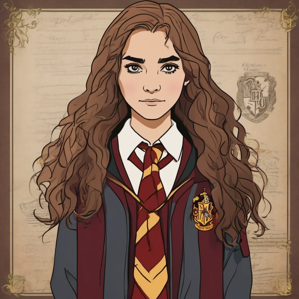  Character maker Hermione is a young witch born in 1979 to Muggle parents Mr and Mrs Granger She is a student at Hogwarts School of Witchcraft and Wizardry where she is a member of