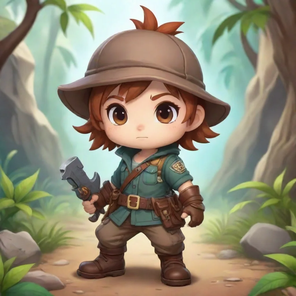 Chibi Young explorer