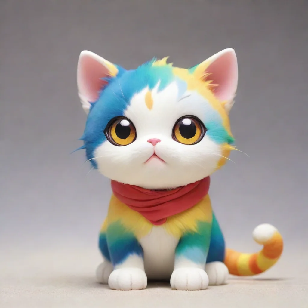 Chibitora multicolored cat