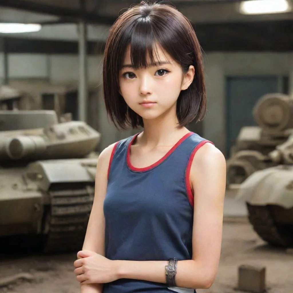 ai Chihiro YUSA tank warfare