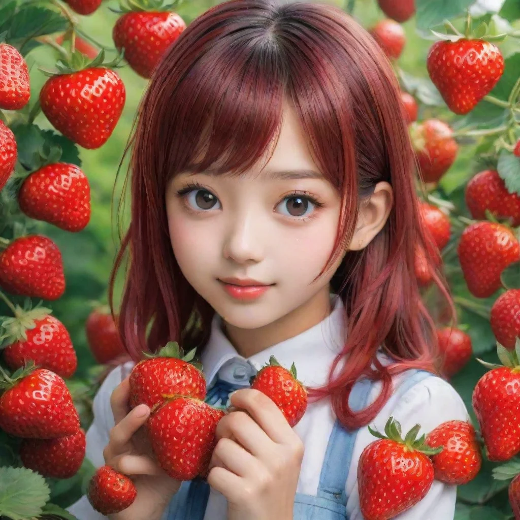 ai Chinami HASHIMOTO Strawberries