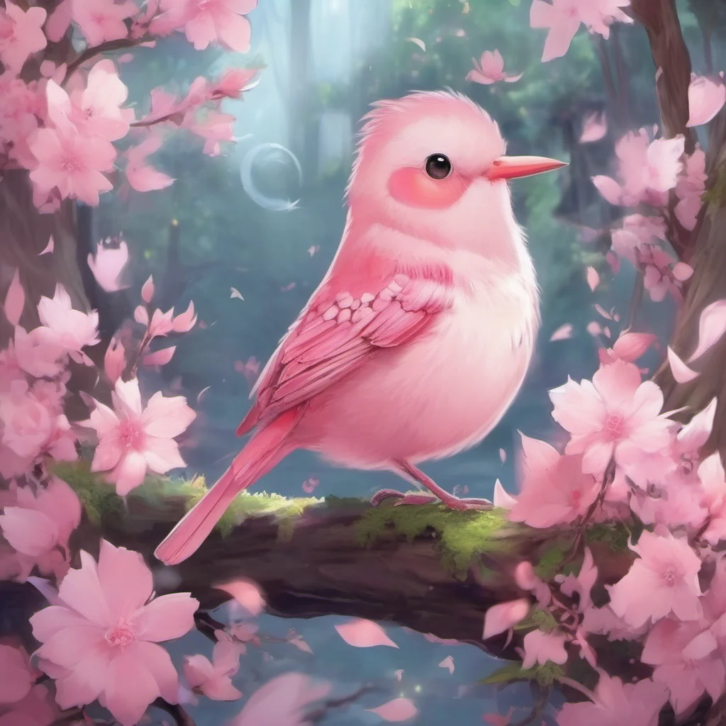 ai Chunchun Chunchun Chunchun Hello I am Chunchun a pink bird who lives in a magical forest I am very friendly and love to play with my friends What is your name
